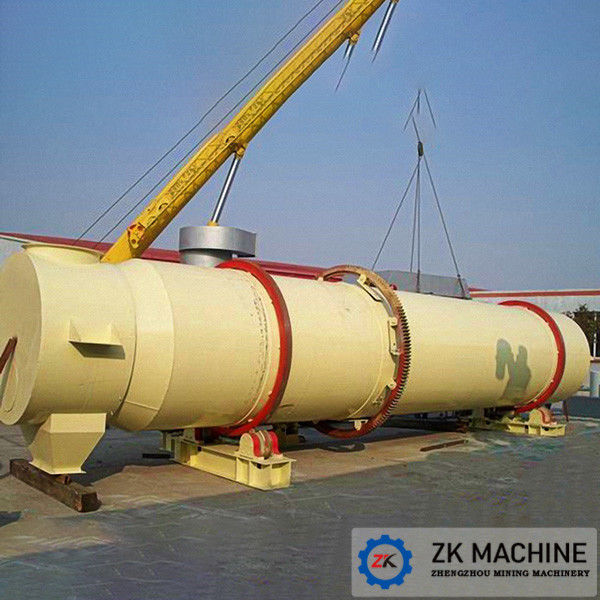 High Efficiency Industrial Rotary Dryer , Easy Operation Sand Rotary Dryer