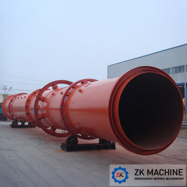 High Temperature Pump Industrial Rotary Dryer , Sewage Sludge Rotary Drying Equipment