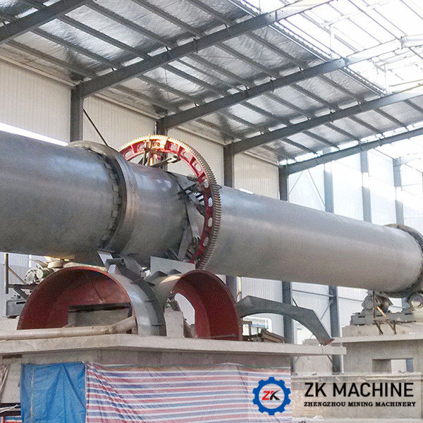 Small Fly Ash Industrial Rotary Dryer , Three Cylinder Rotating Drum Dryer