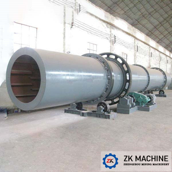 Industrial Rotary Large Capacity Drum Dryer for Limestone With 7.5-160kw Motor
