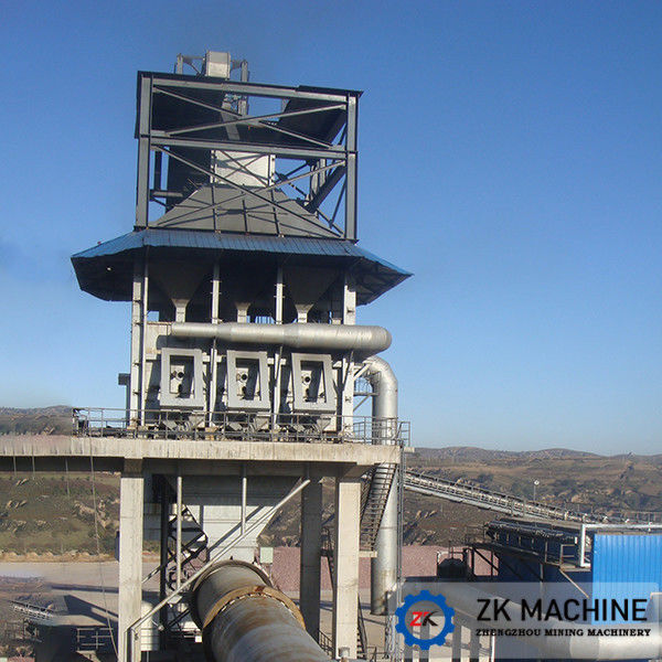 Limestone Calcination Equipment  Vertical Preheater Large Scale Convenient Maintenance