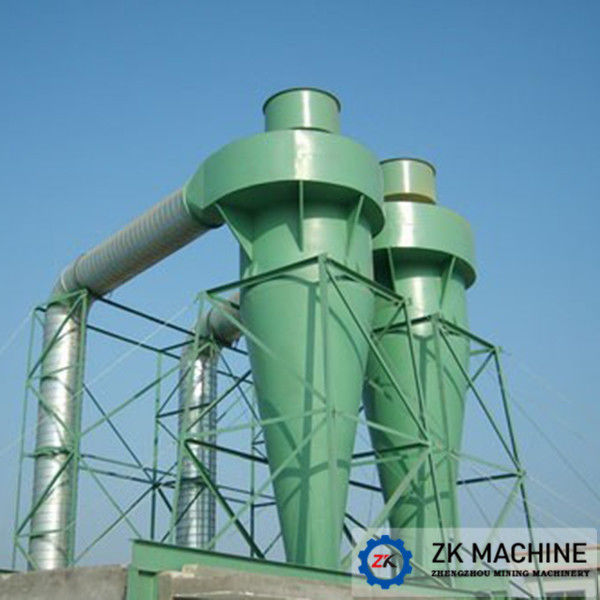 Small Footprint Industrial Cyclone Dust Collector And Bag Filter Simple Structure
