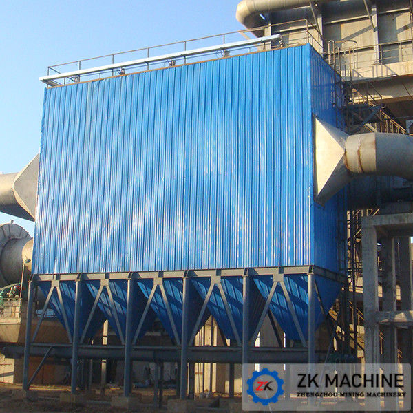 Impulse Bag Filter Dust Collector For Cement Metal Plant Large Air Volume Treatment