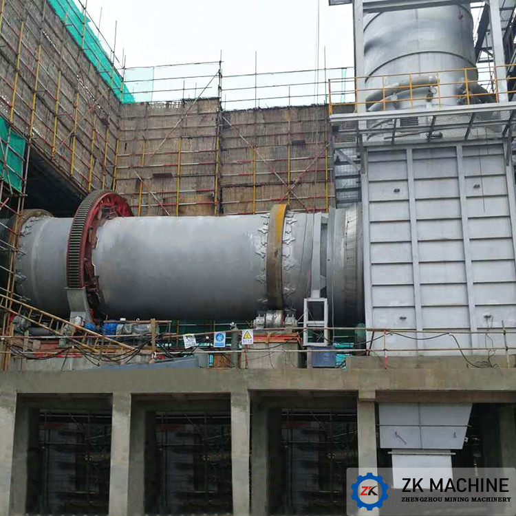 PLC Control Incineration Waste Treatment Rotary Kiln System Equipment