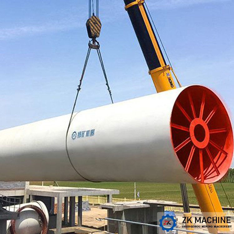 380V Activated Lime Rotary Kiln Easy Maintenance And Low Pollution