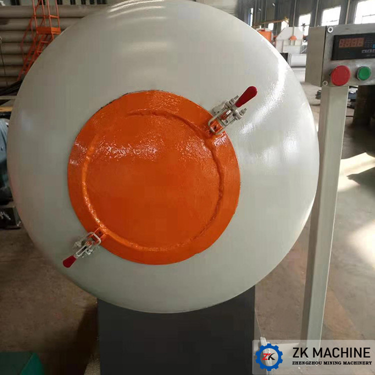 Iron Ore Powder Disc Pelletizing Machine 160t / H Wet Granunlation