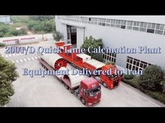 150m Kiln Active Lime production line Sugar Beet Residue Mud Treatment To Produce