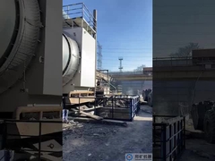 AC Motor Zinc Oxide Rotary Kiln 7.5-75 KW Rotary Kiln For Zinc Extraction From Various Raw Materials