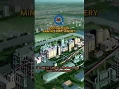 High Productivity Cement Production Line , Cement Grinding Plant Easy Operation