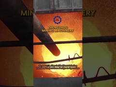 Zinc Oxide Rotary Kiln Calcination Equipment Electric Furnace Ash Recycling