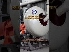 Small  Disk Pan Granulator Equipment Large Capacity Professional Reliable