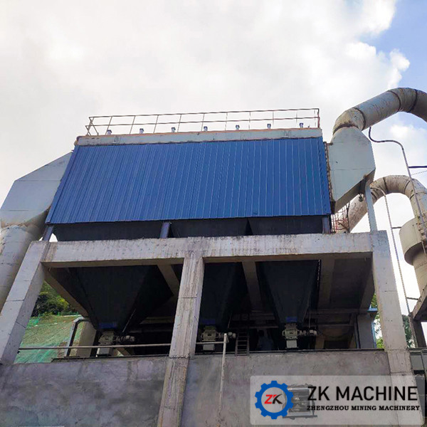 Bag Filter Cement Plant 4361m2 Dust Collection Equipment